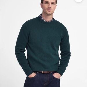 Fedeli Green Crewneck Sweater